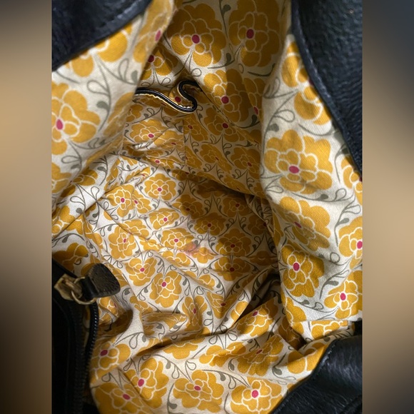 Emma Fox large leather and suede shoulder bag - Picture 8 of 9